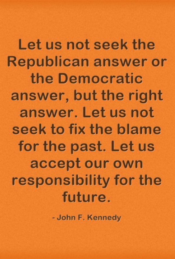 Quote for Election 2016 candidiates.