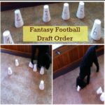 Choosing the draft order of your Fantasy Football draft.