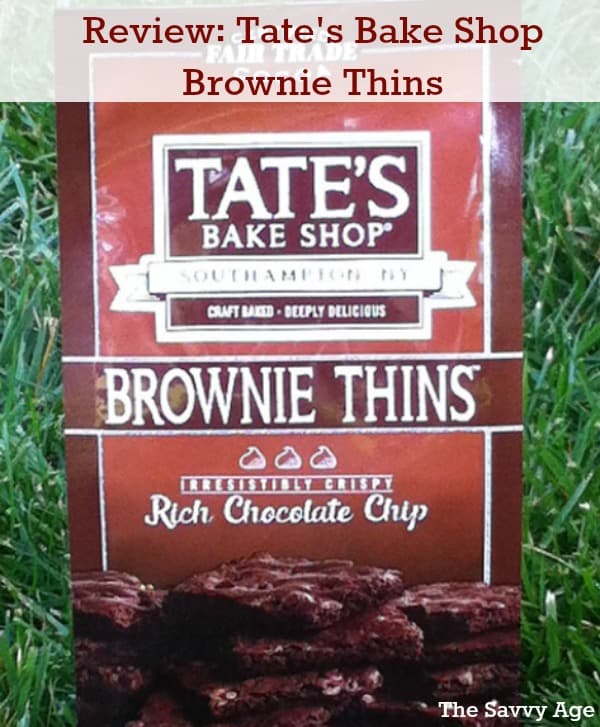 Review of Tate's Bake Shop Brownie Thins. Absolutely delicious!